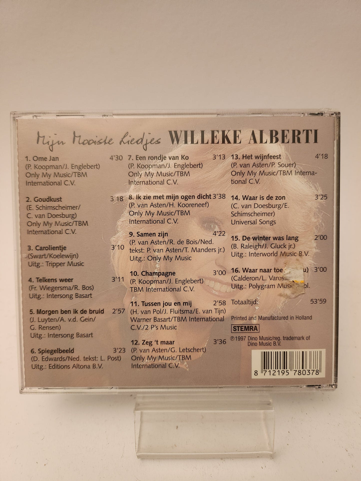 Willeke Alberti: Mijn Mooiste Liedjes CD