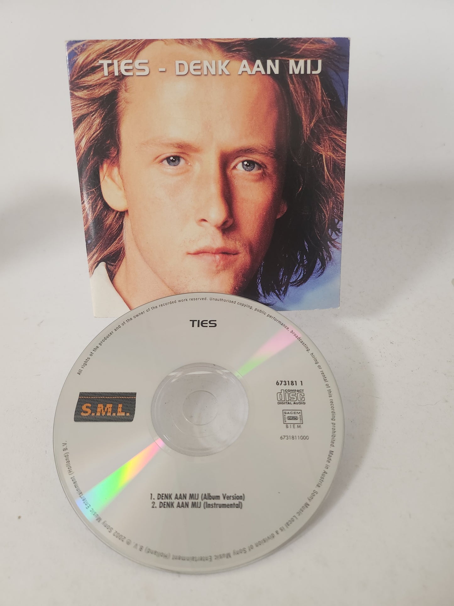 Ties: Denk aan Mij CD Single