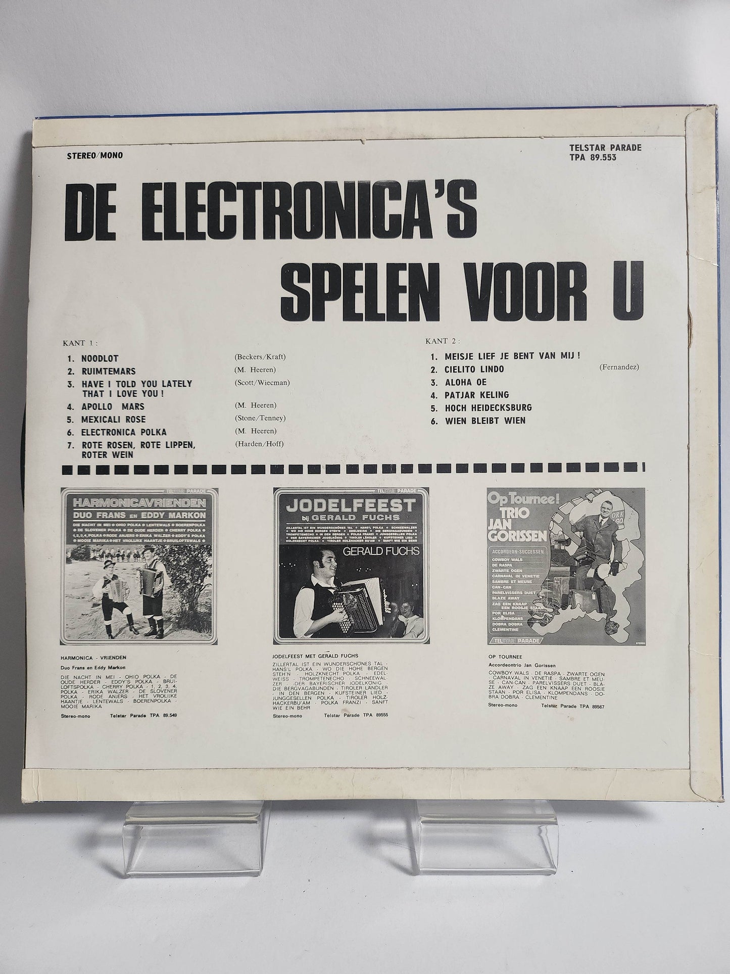 Electronica's: Spelen voor U! LP Vinyl - Feniks Gameshop