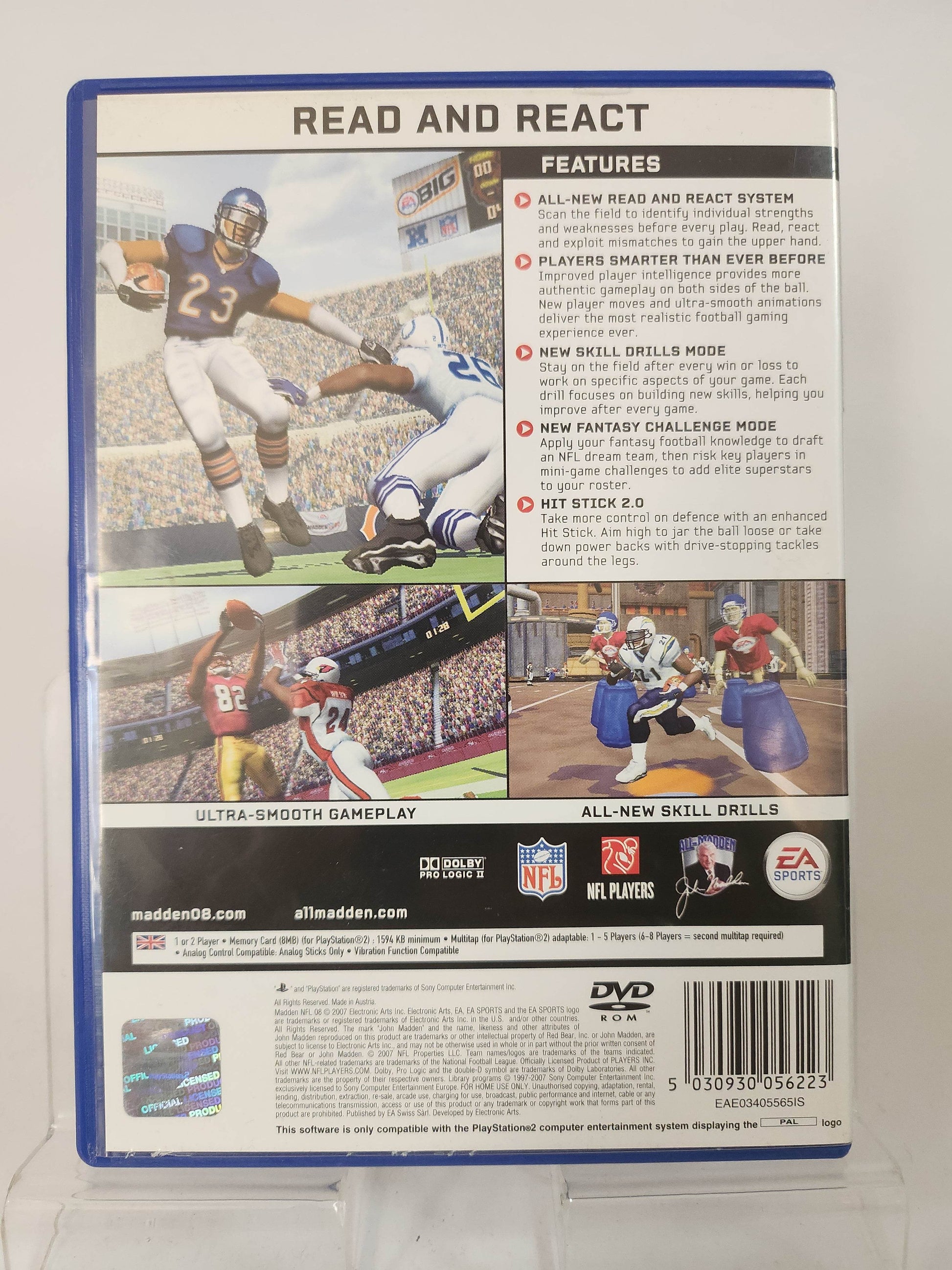 Madden NFL 08 Playstation 2 - Feniks Gameshop