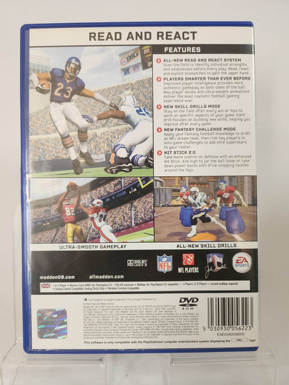 Madden NFL 08 Playstation 2 - Feniks Gameshop
