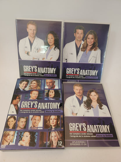 Grey's Anatomy het Complete Seizoen 6 Box DVD