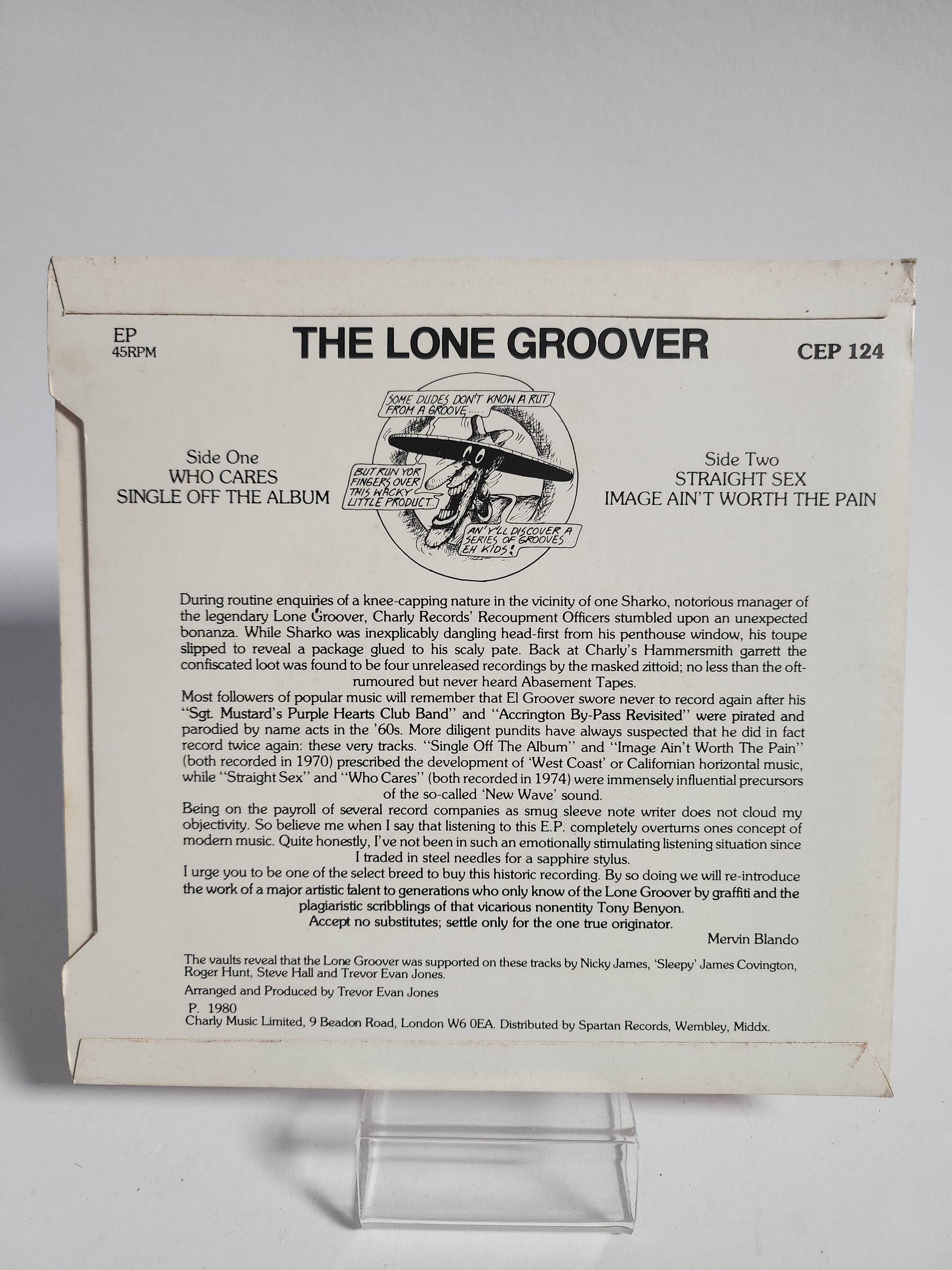 Lone Groover EP Single Vinyl - Feniks Gameshop