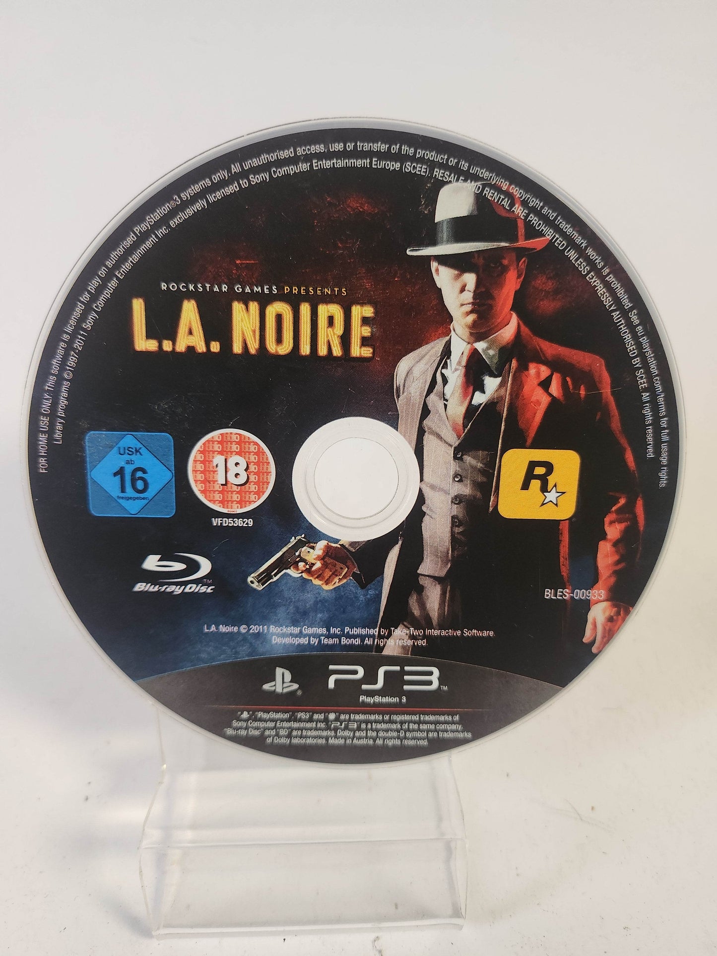 LA Noire (Disc Only) PlayStation 3 - Feniks Gameshop