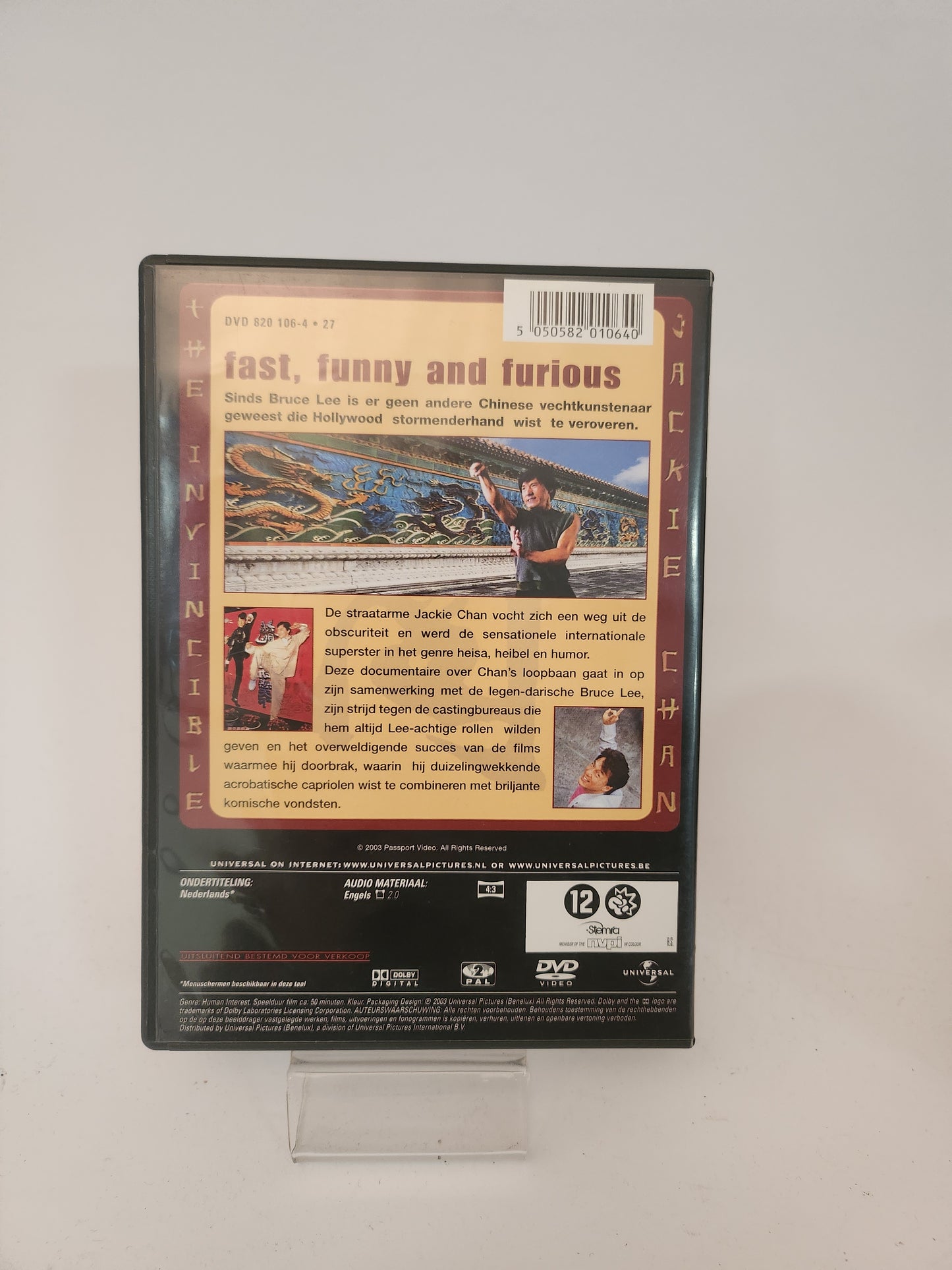 Invincible Jackie Chan: Fast, Funny and Furious DVD