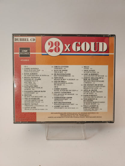 28 x Goud Dubbel CD