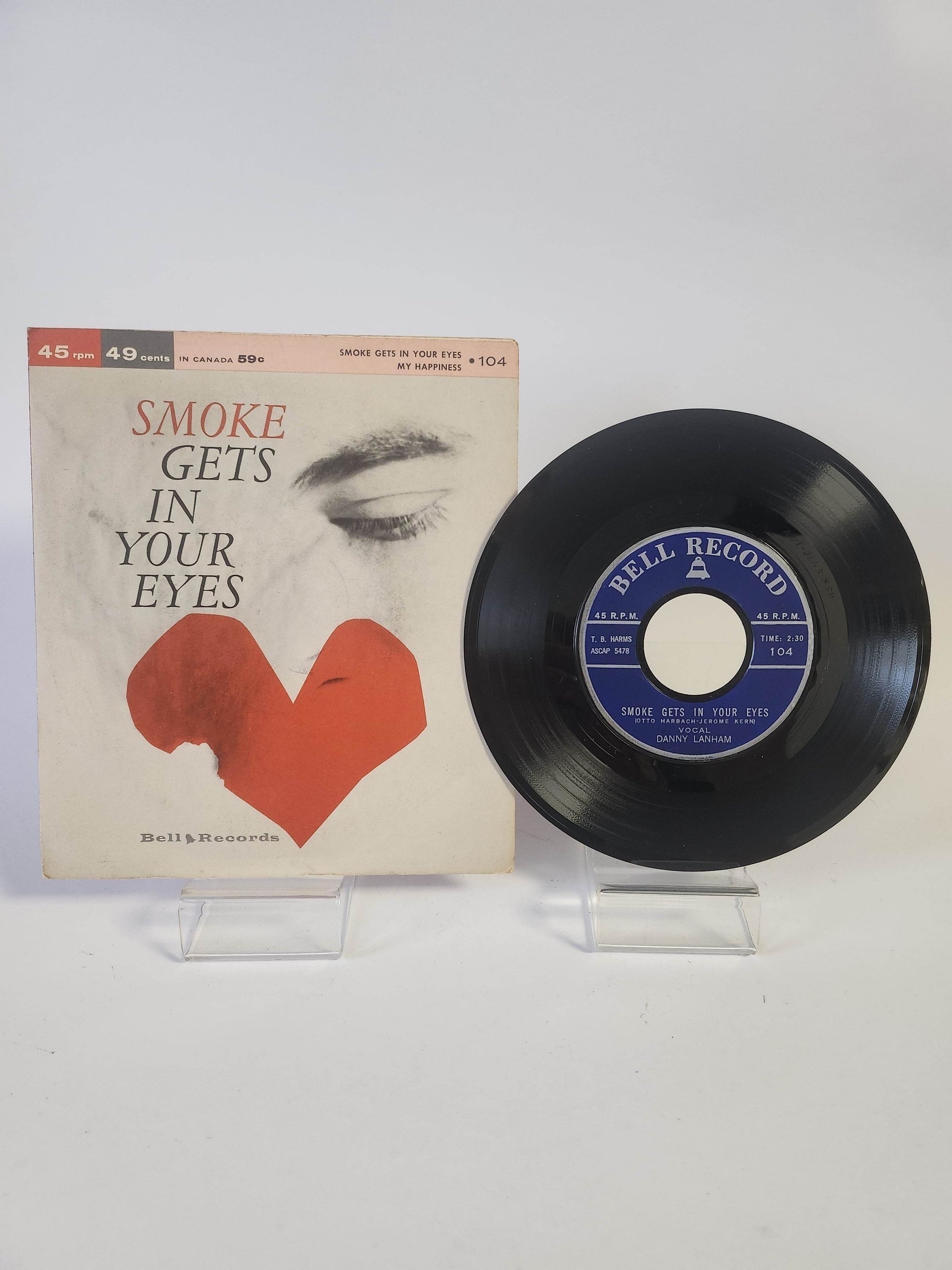 Bell Records No 104 Single Vinyl - Feniks Gameshop