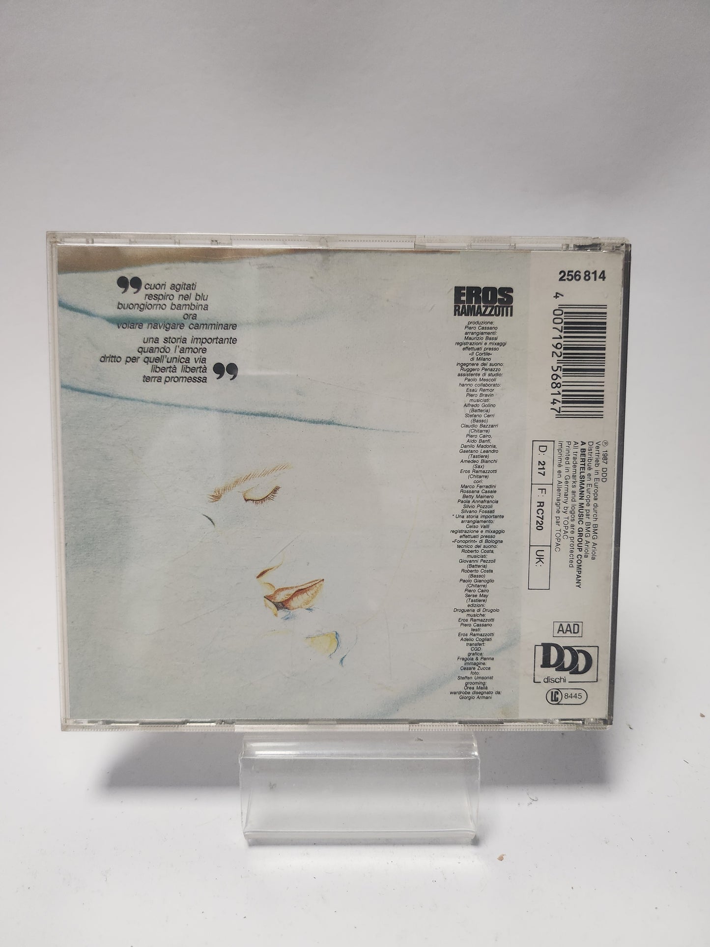 Eros Ramazzotti: Cuori Agitati CD