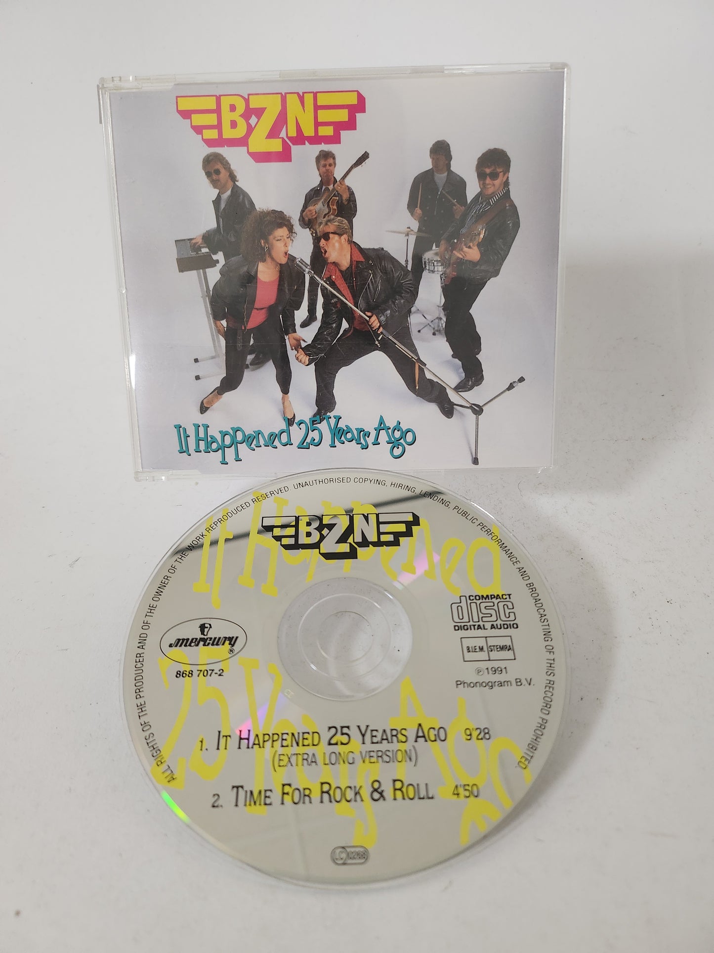BZN: It Happened 25 Years Ago CD Single
