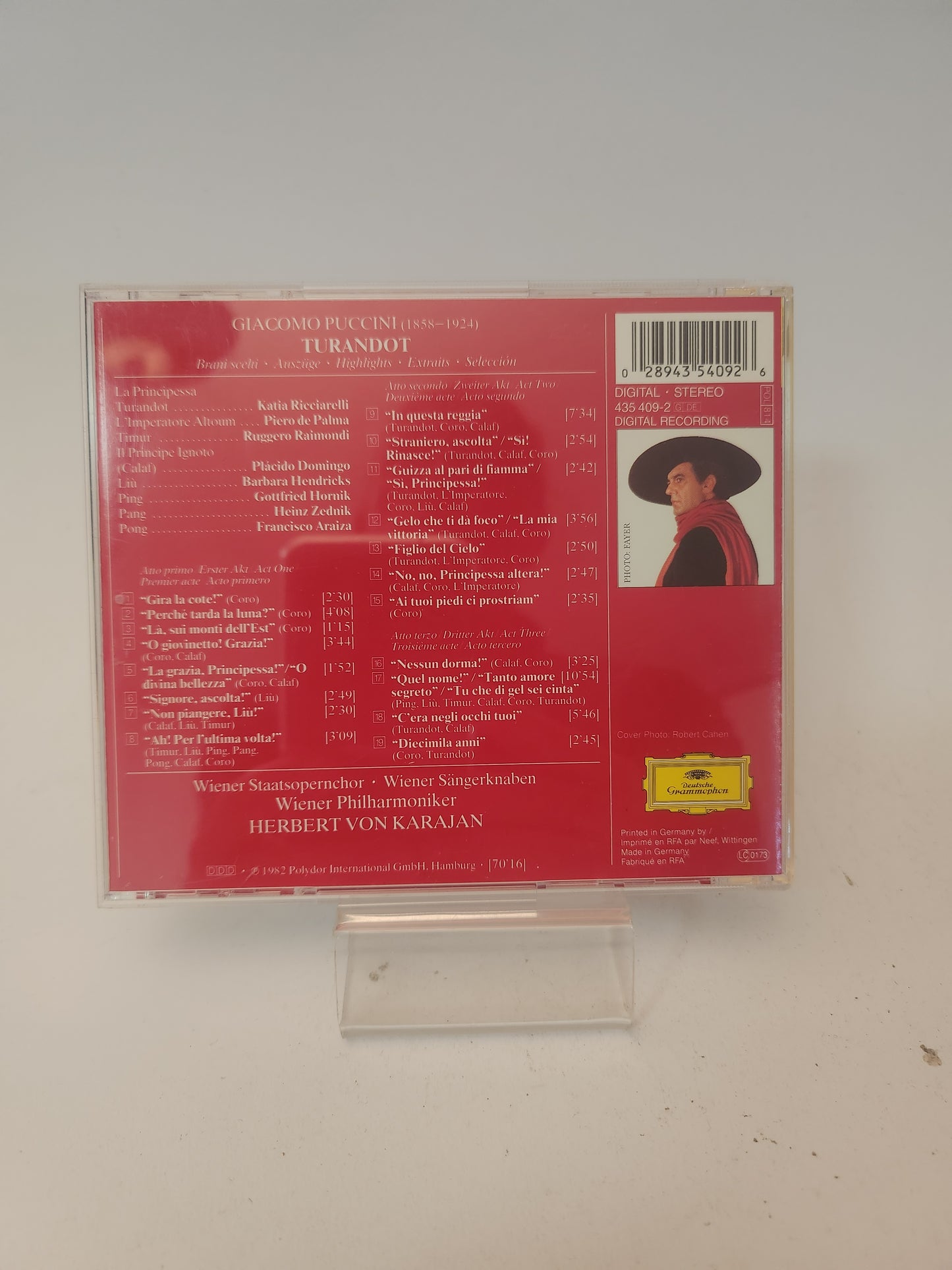 Deutsche Grammophon: Giacomo Puccini "Turandot" CD