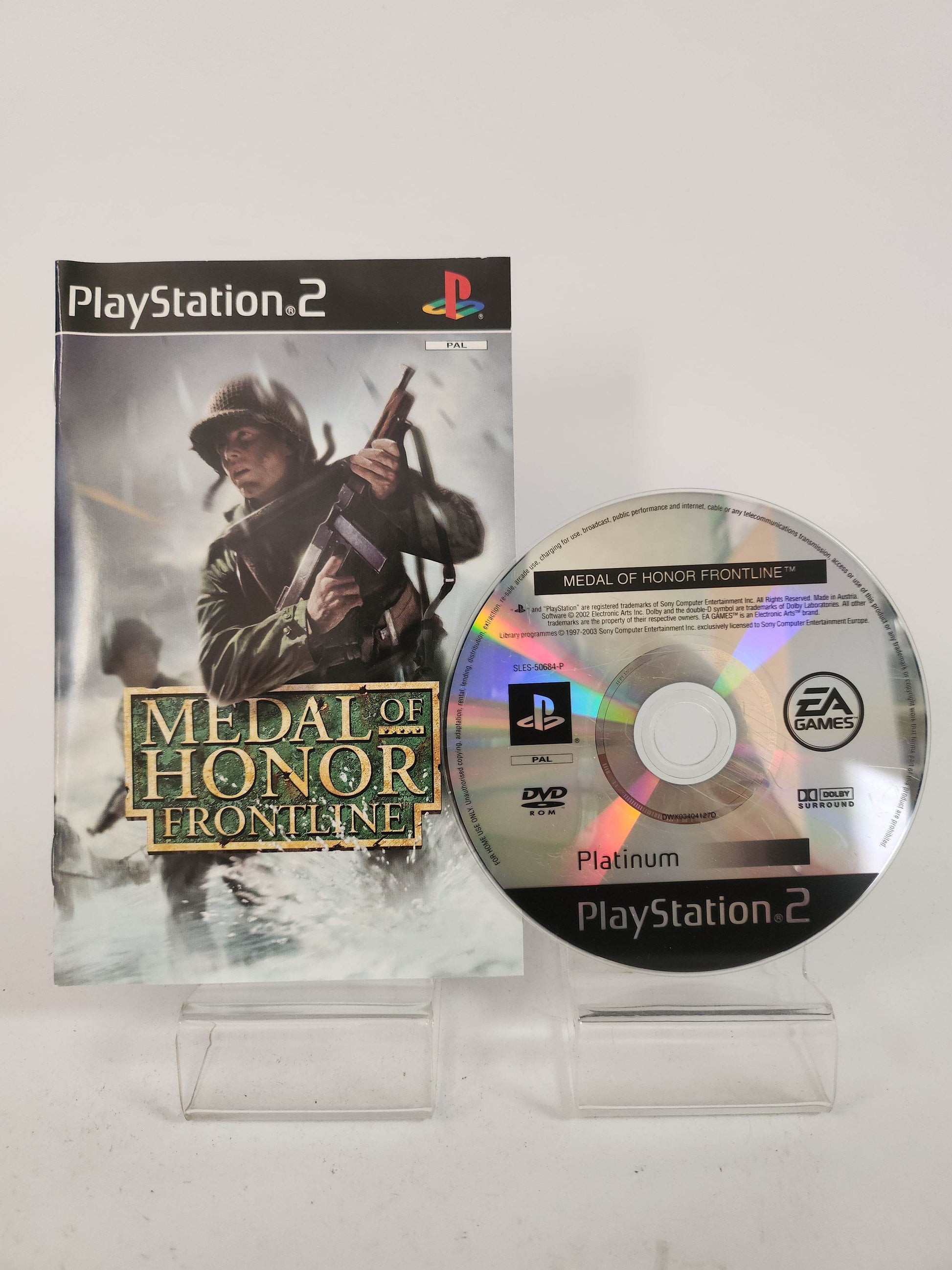 Medal of Honor Frontline Platinum Edition Playstation 2 - Feniks Gameshop