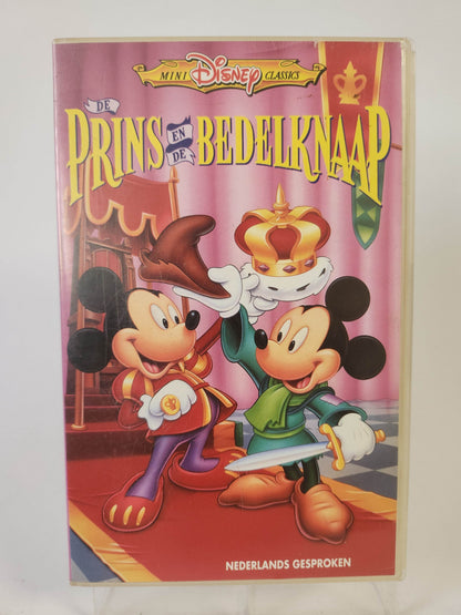 Prins en de Bedelknaap VHS Kids - Feniks Gameshop