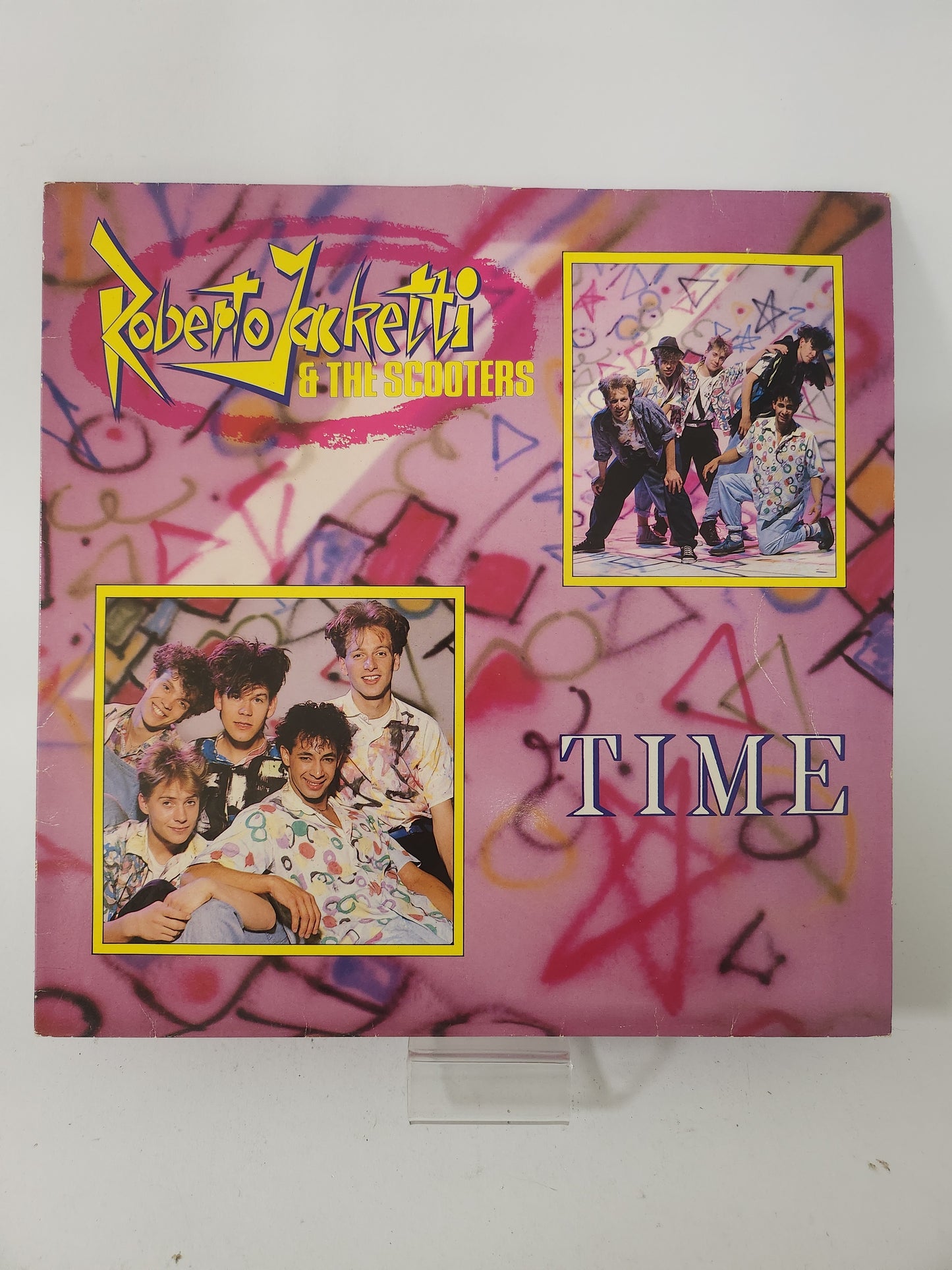 Time: Roberto Jacketti & the Scooters LP Vinyl
