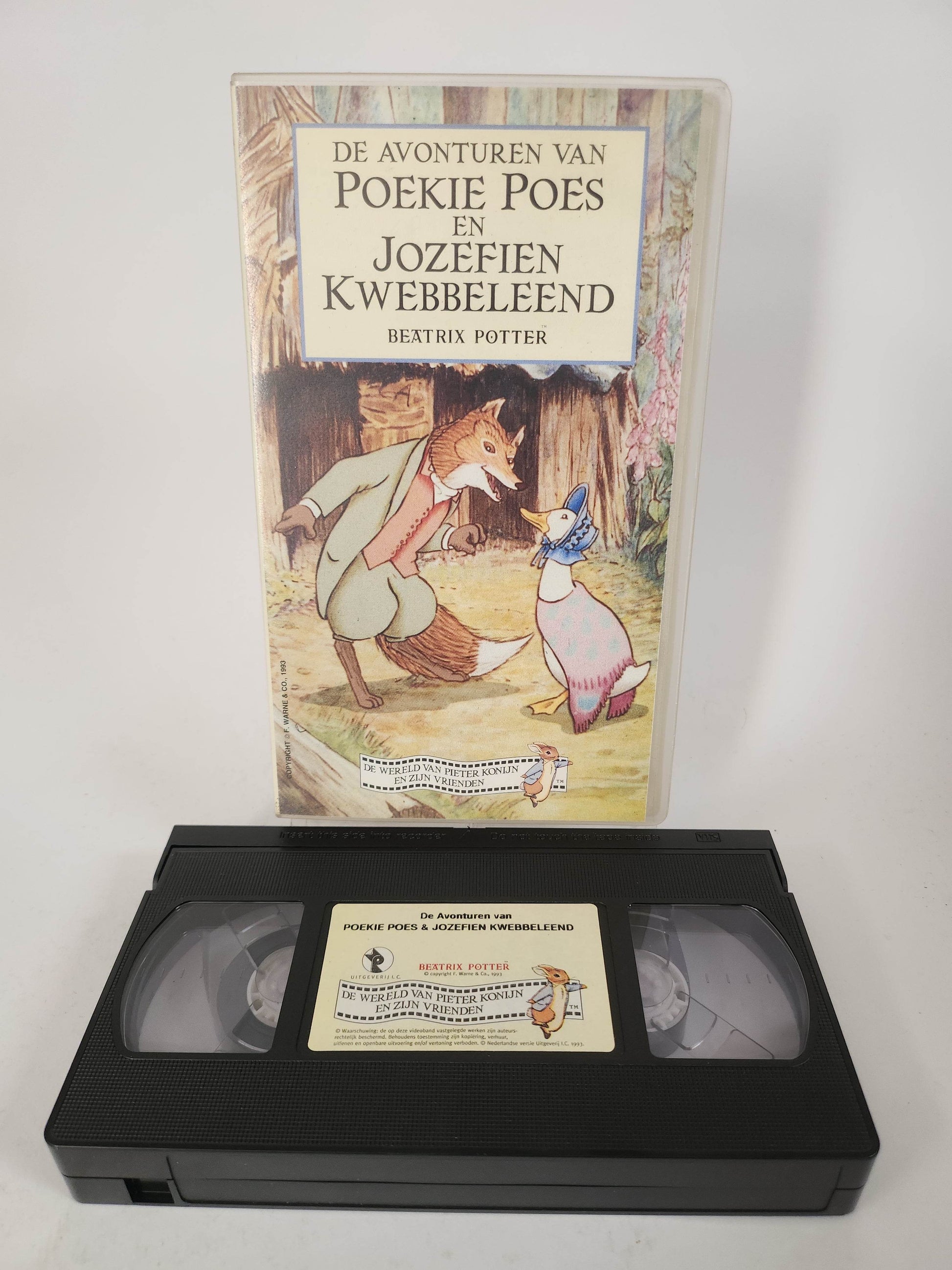 Avonturen van Poekie Poes en Jozefien Kwebbeleend VHS Kids - Feniks Gameshop