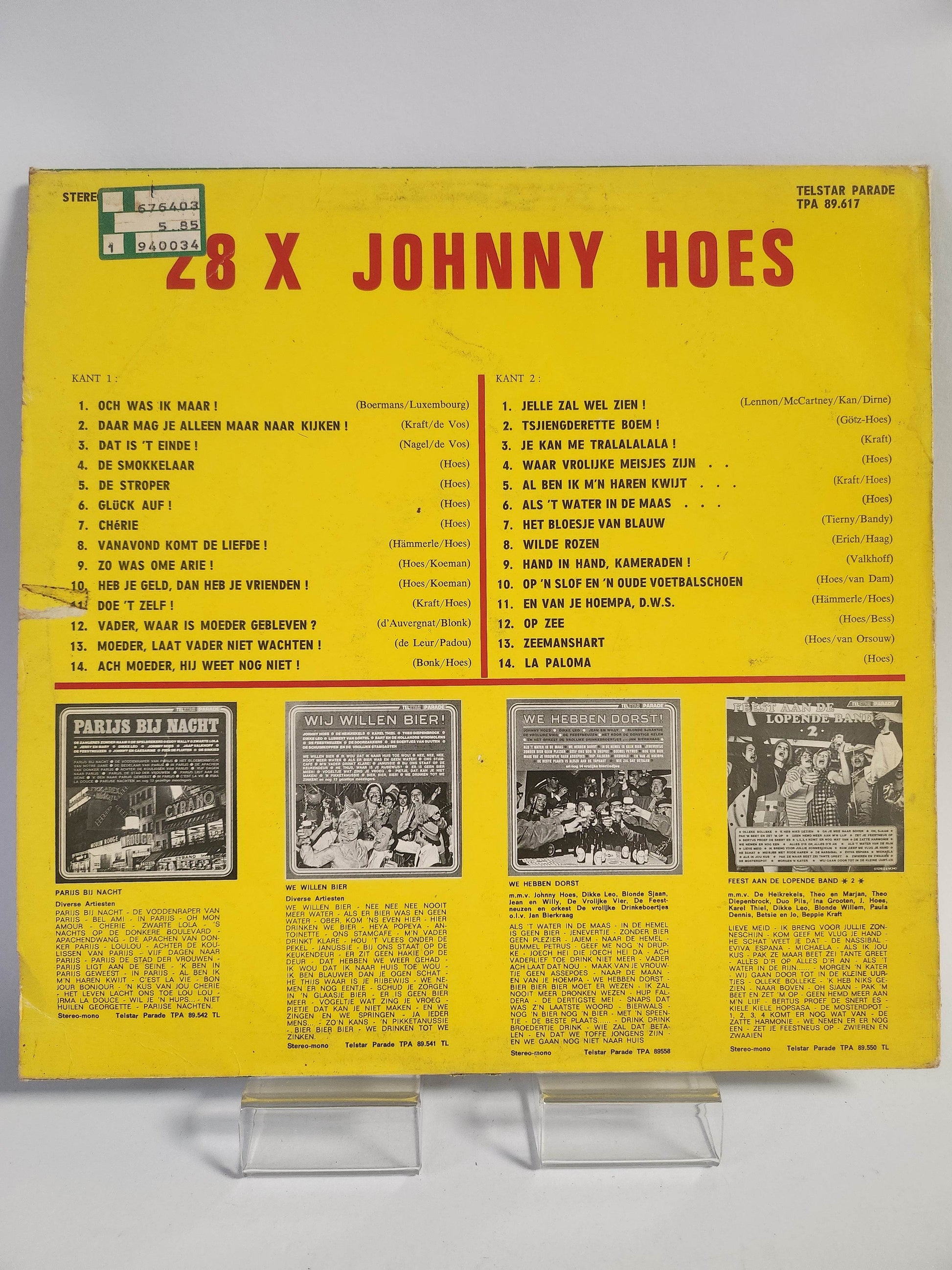 Johnny Hoes 28x LP Vinyl - Feniks Gameshop