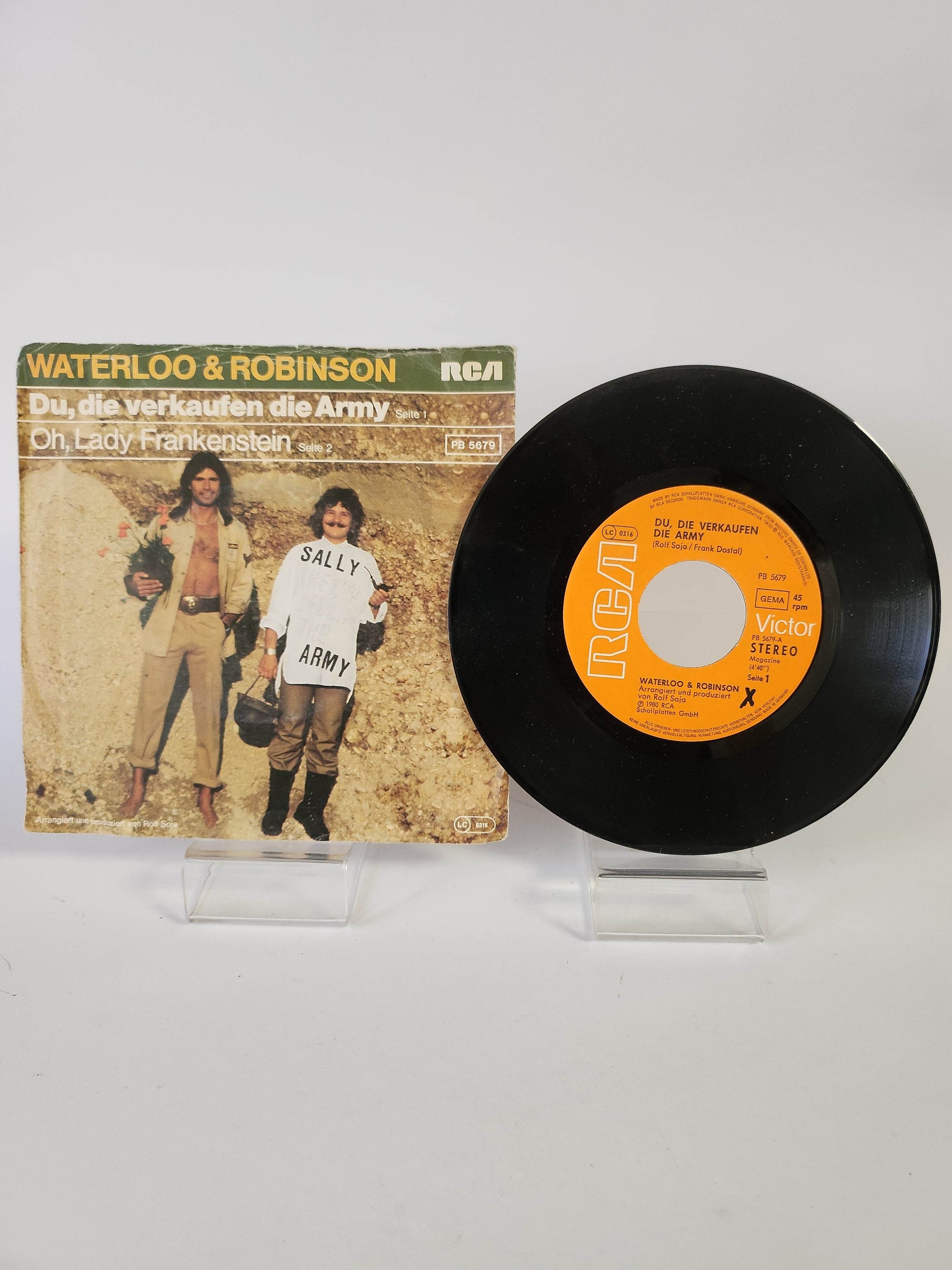 Waterloo & Robinson: Du, die verkaufen die Army Single Vinyl - Feniks Gameshop