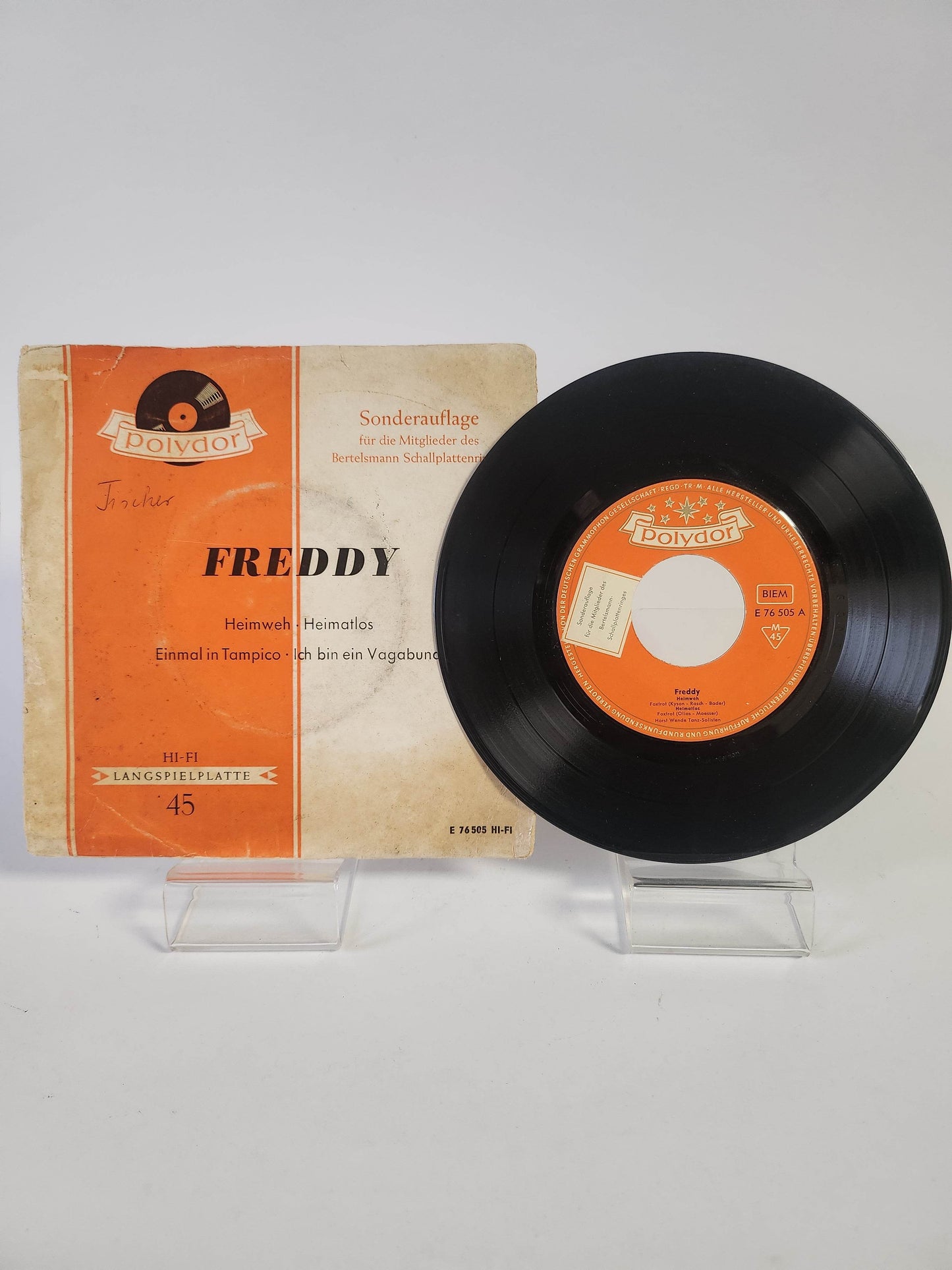 Freddy: Heimweh Single Vinyl - Feniks Gameshop