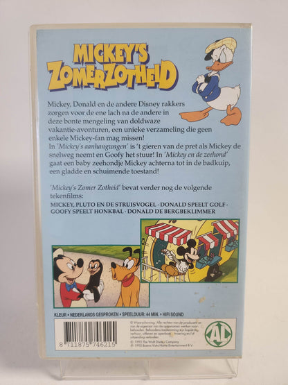 Mickey's Zomerzotheid VHS - Feniks Gameshop