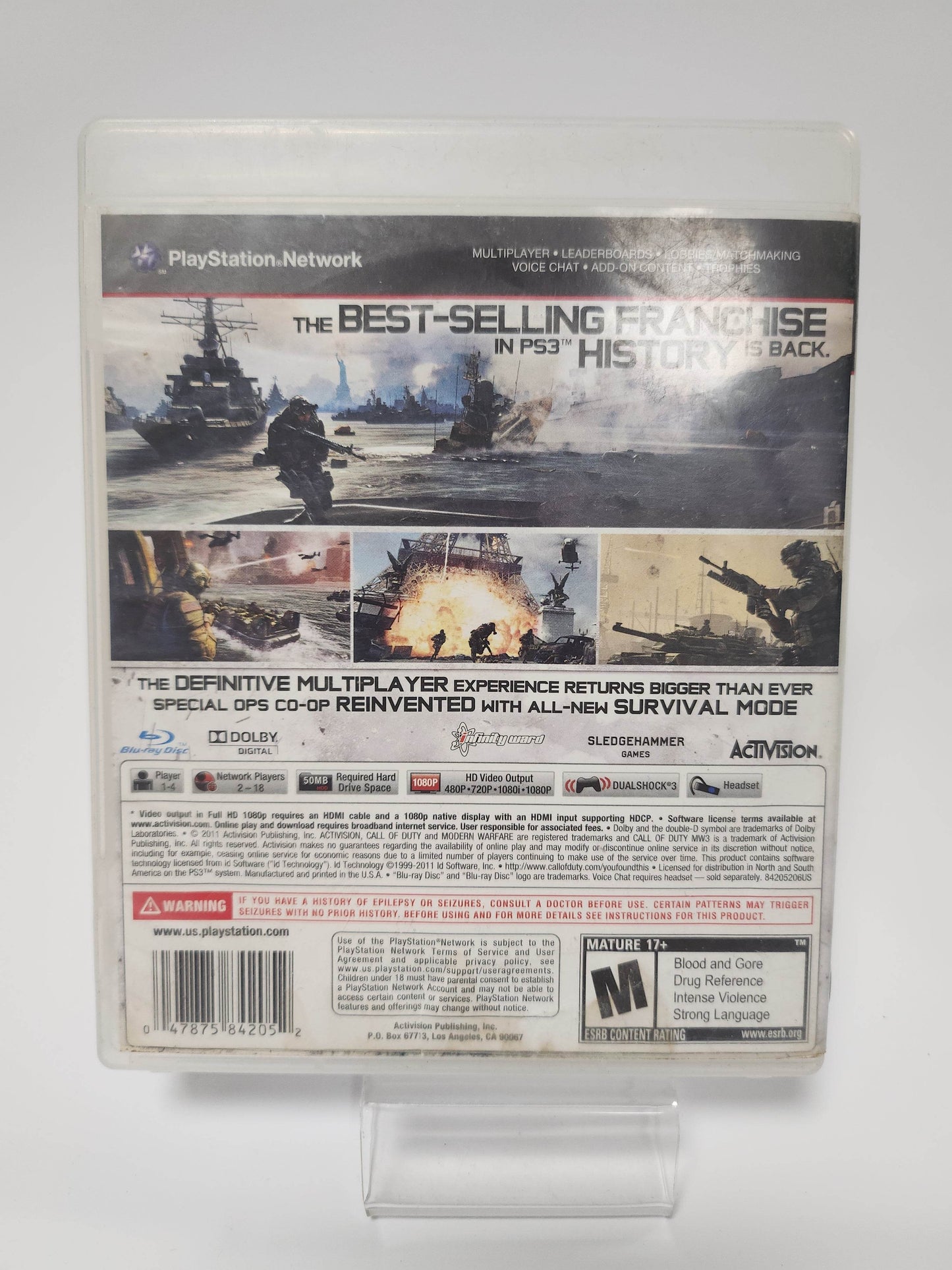 Call of Duty Modern Warfare 3 American Cover (No Book) PlayStation 3 - Feniks Gameshop