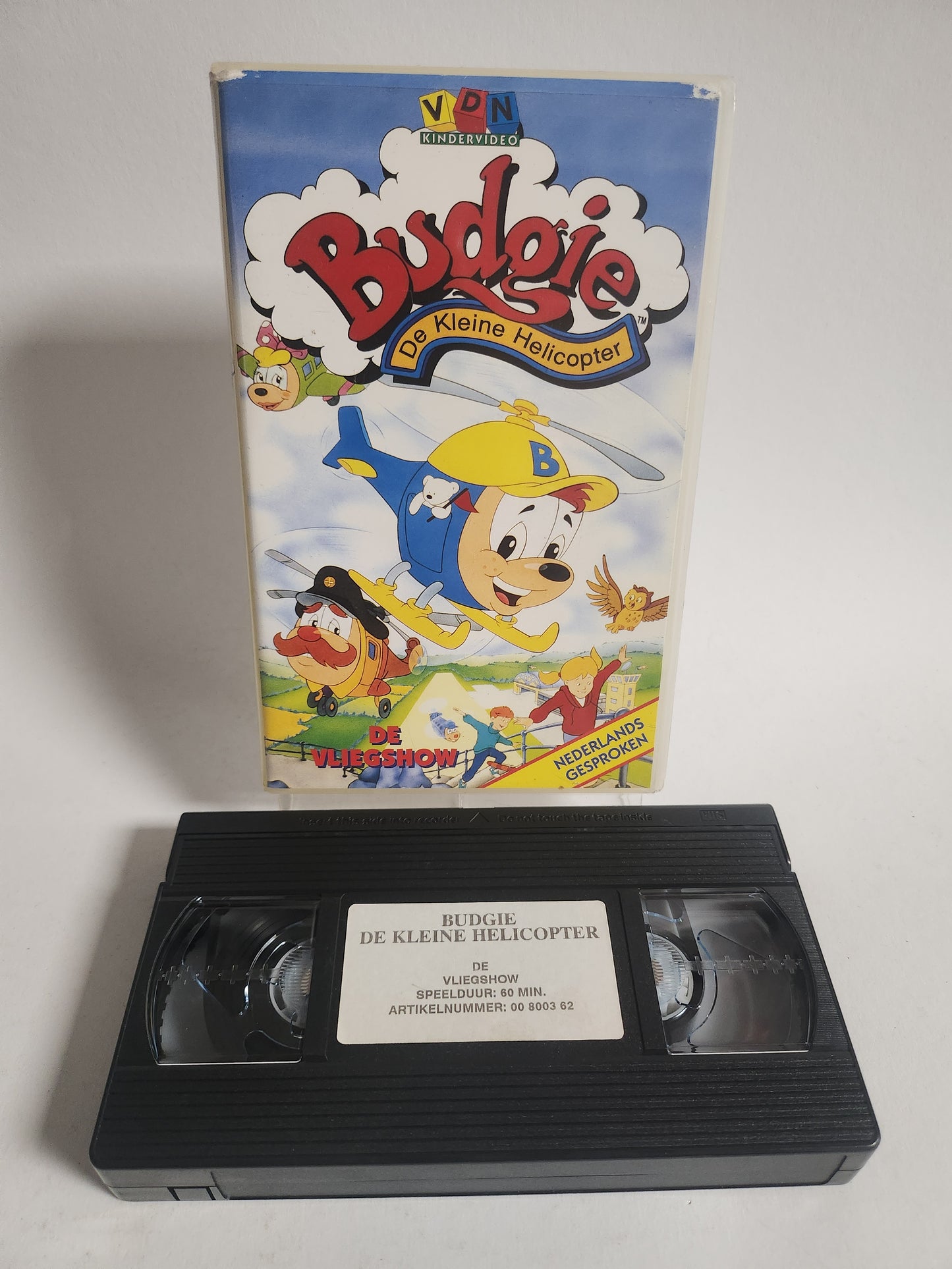 Budgie de Kleine Helicopter "de Vliegshow" VHS Kids