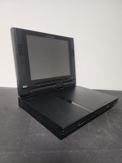 Playstation 2 Zwart Slim + Joytech Beeldscherm + Travelcase