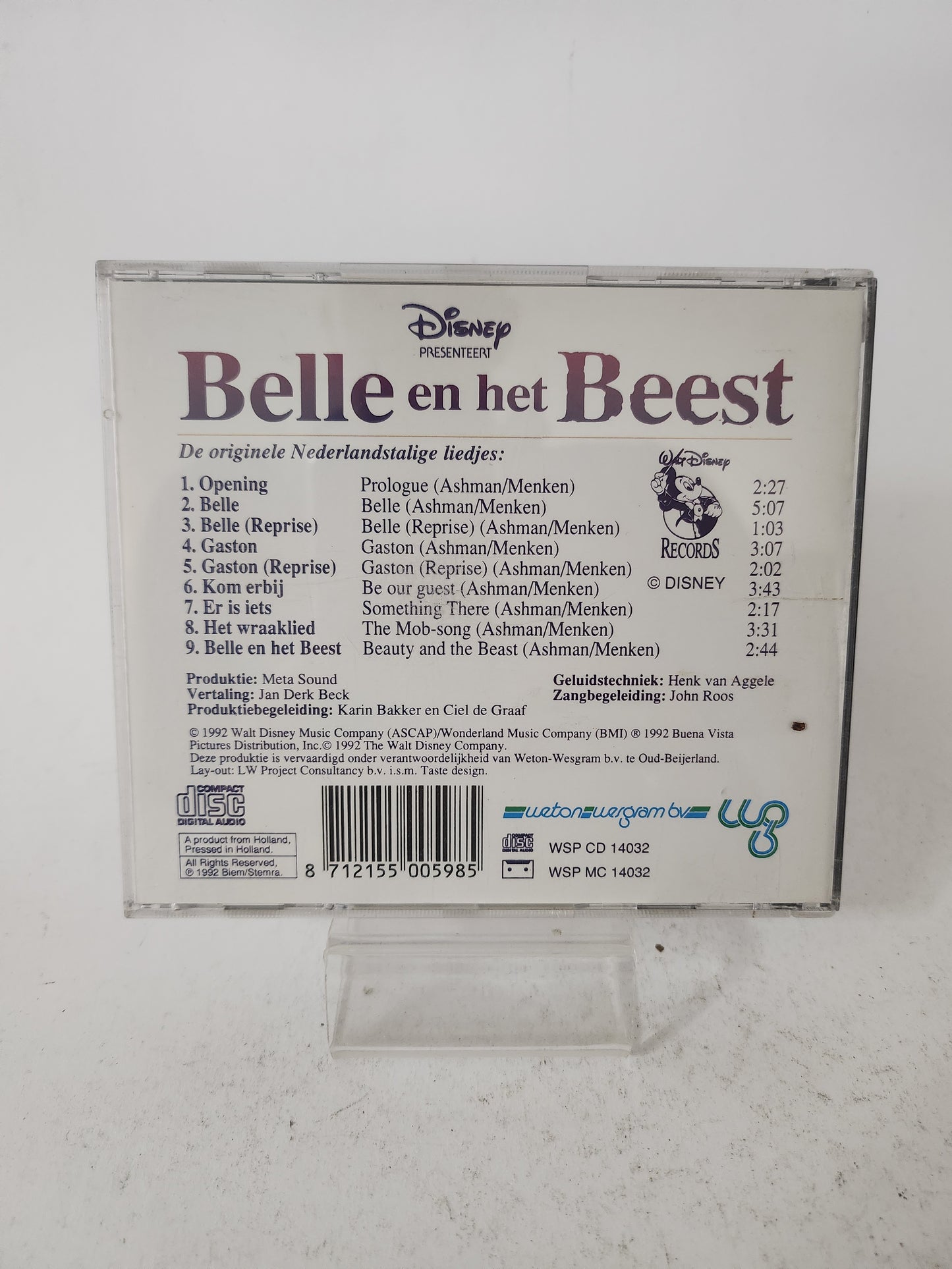 Belle en het Beest CD