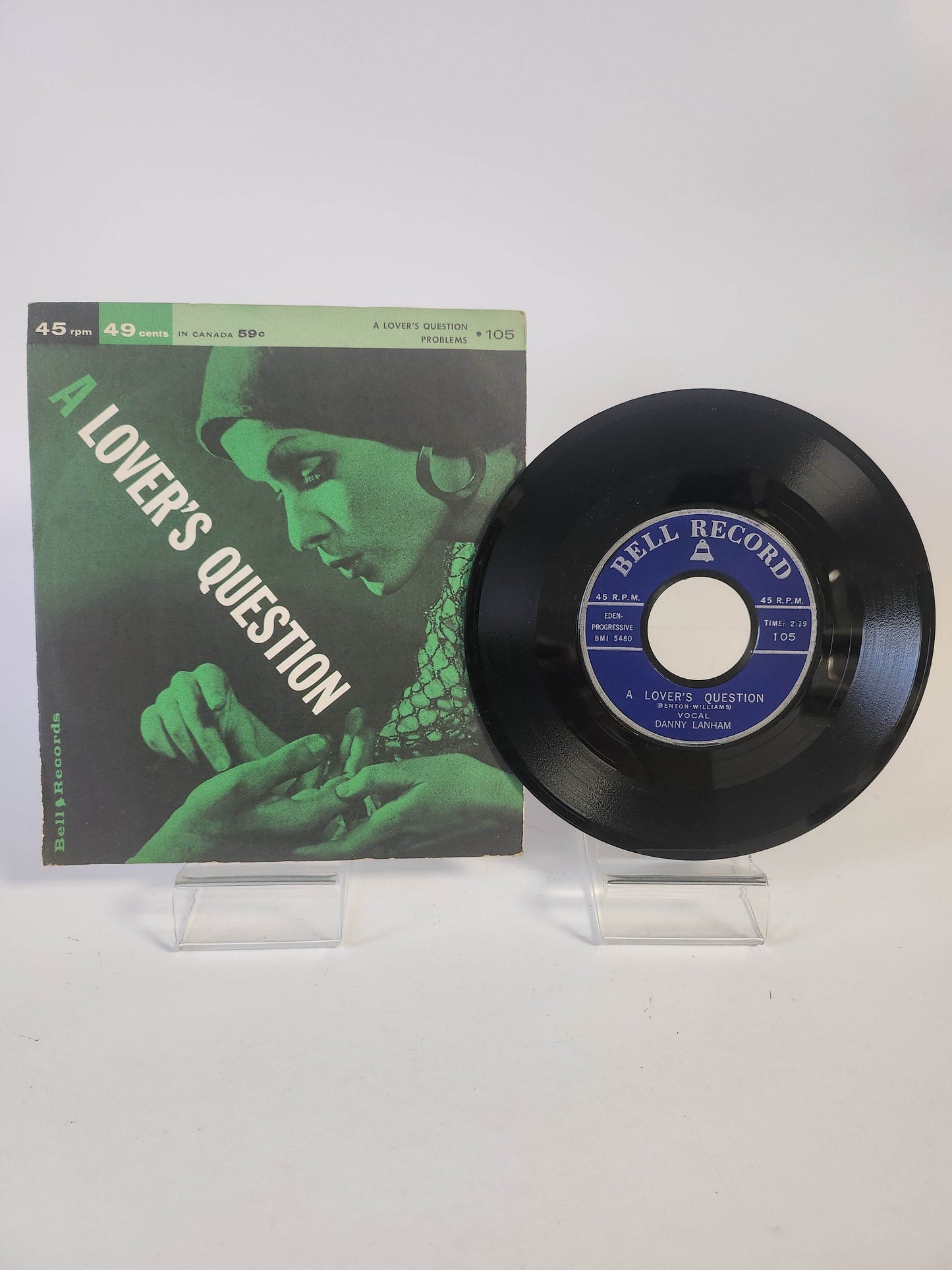 Bell Records No 105 Single Vinyl - Feniks Gameshop