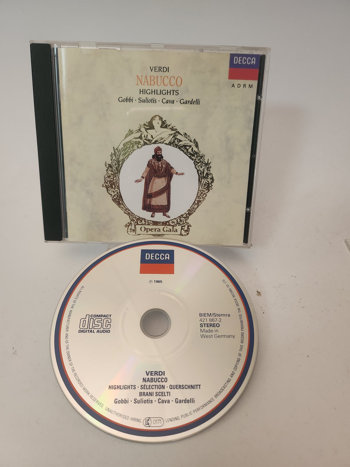 Verdi: Nabucco CD