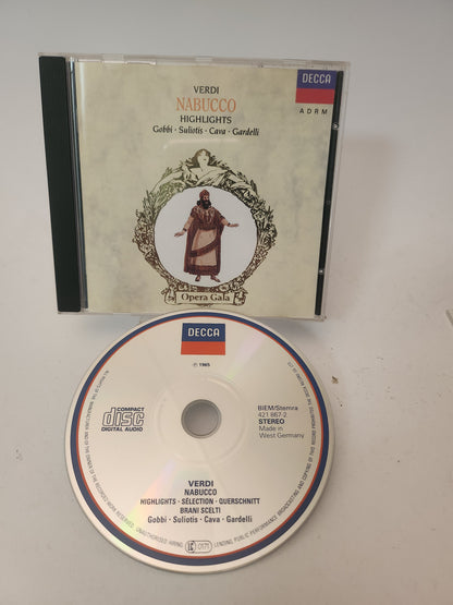 Verdi: Nabucco CD