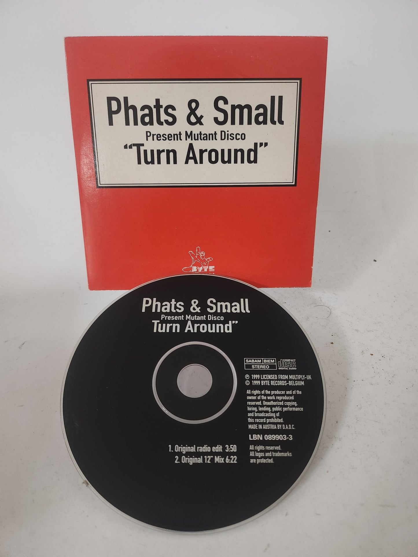 Phats & Small: Turn Around CD Single