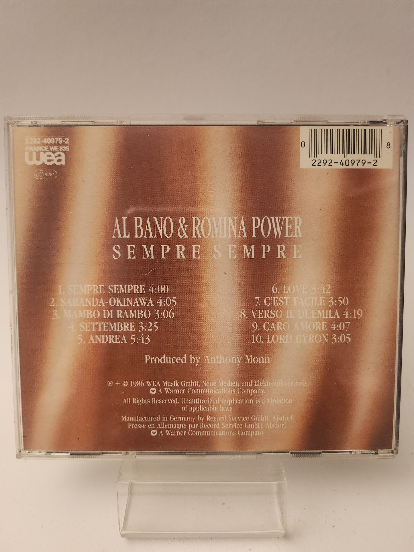 Al Bano & Romina Power: Sempre Sempre CD