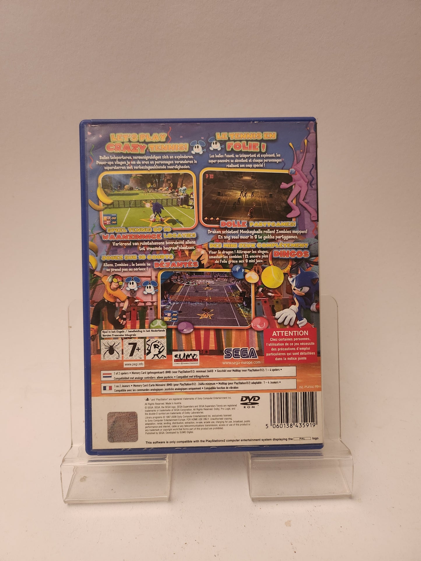 Sega Superstars Tennis Playstation 2