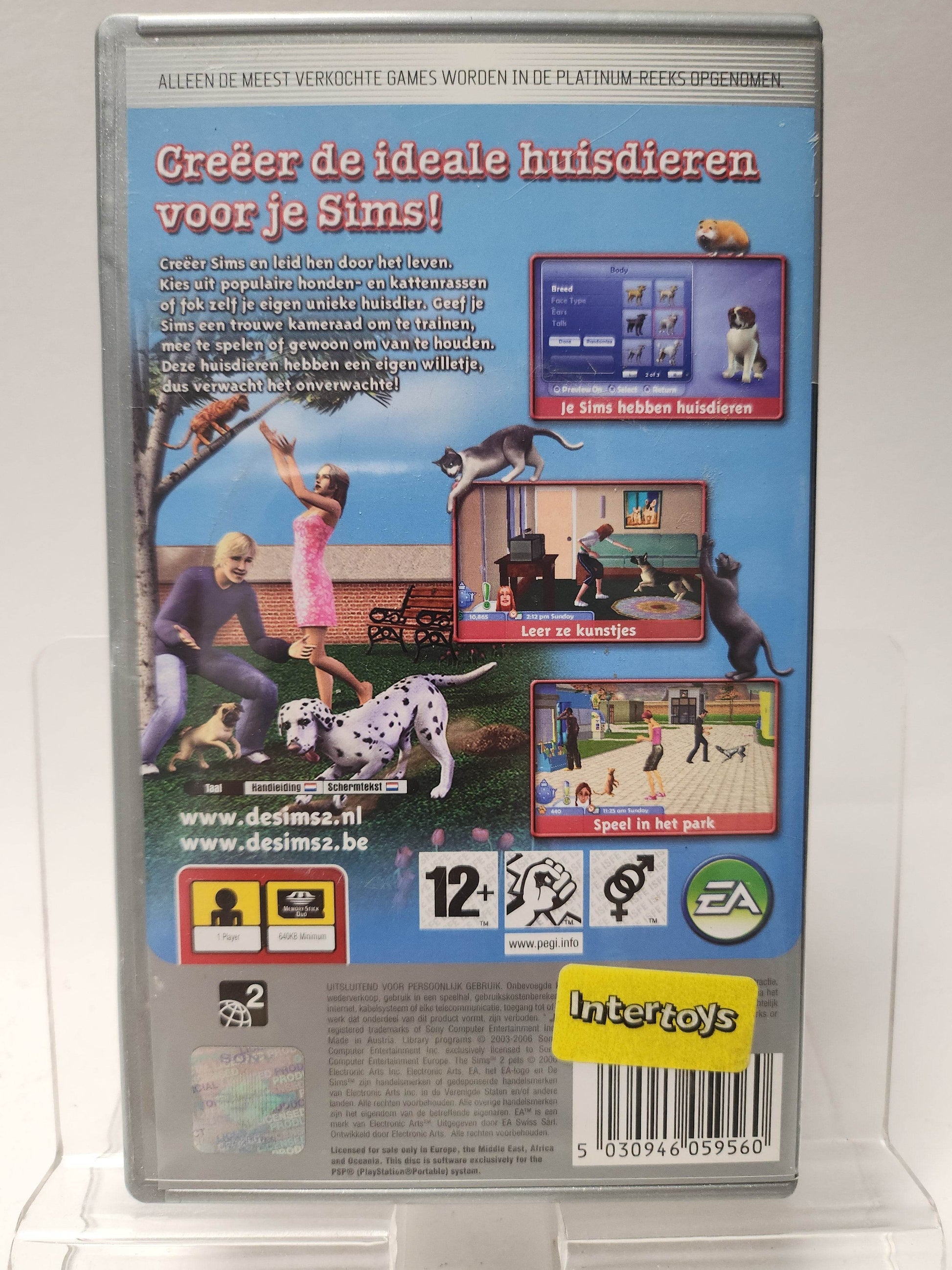 Sims 2 Huisdieren Platinum Playstation Portable - Feniks Gameshop
