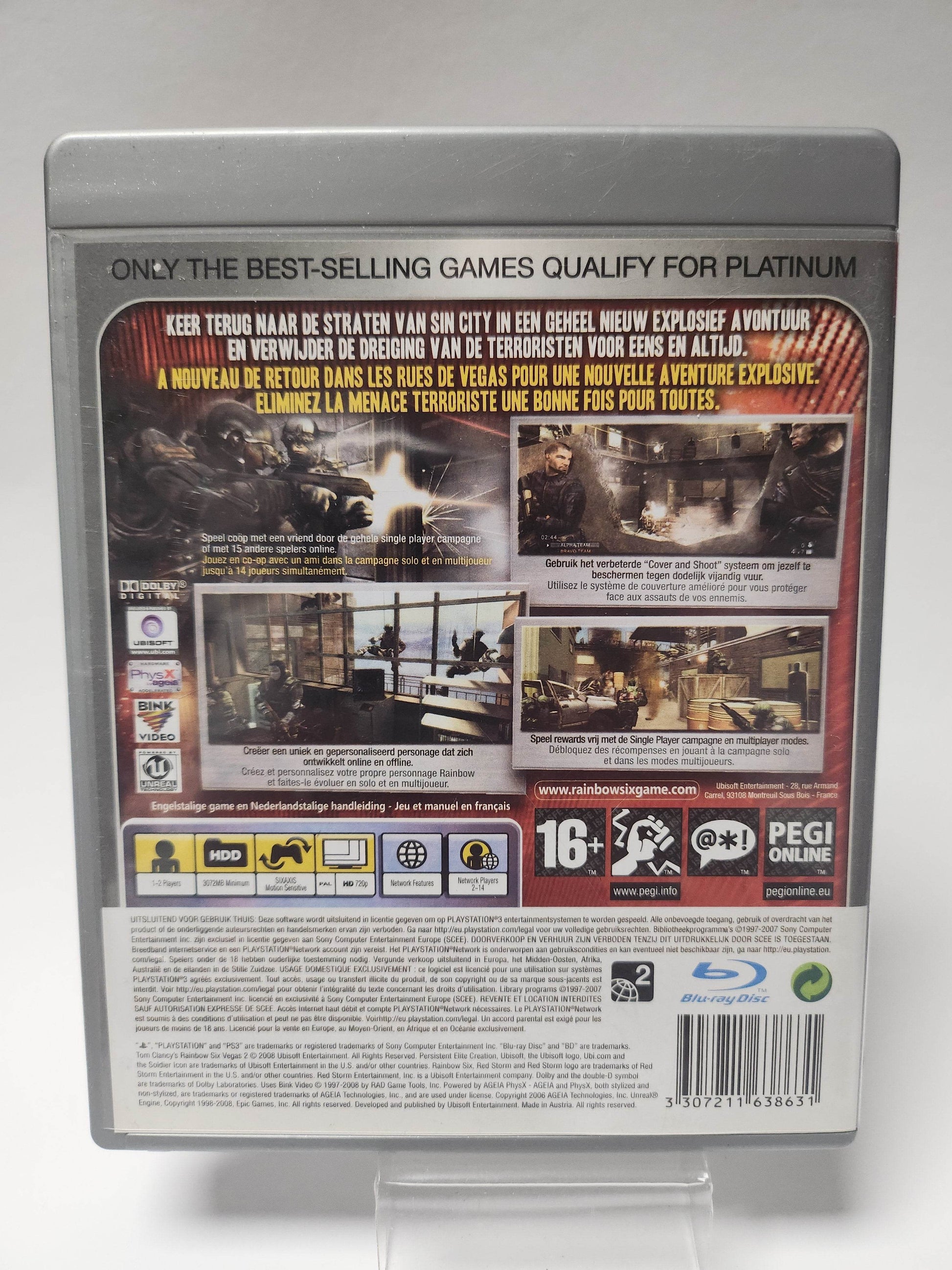 Tom Clancy's Rainbow Six Vegas 2 (No Book) PlayStation 3 - Feniks Gameshop
