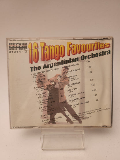 16 Tango Favourites: the Argentinian Orchestra CD