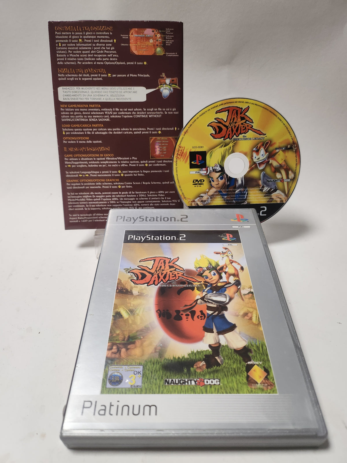 Jak and Daxter: the Precursor Legacy Playstation 2