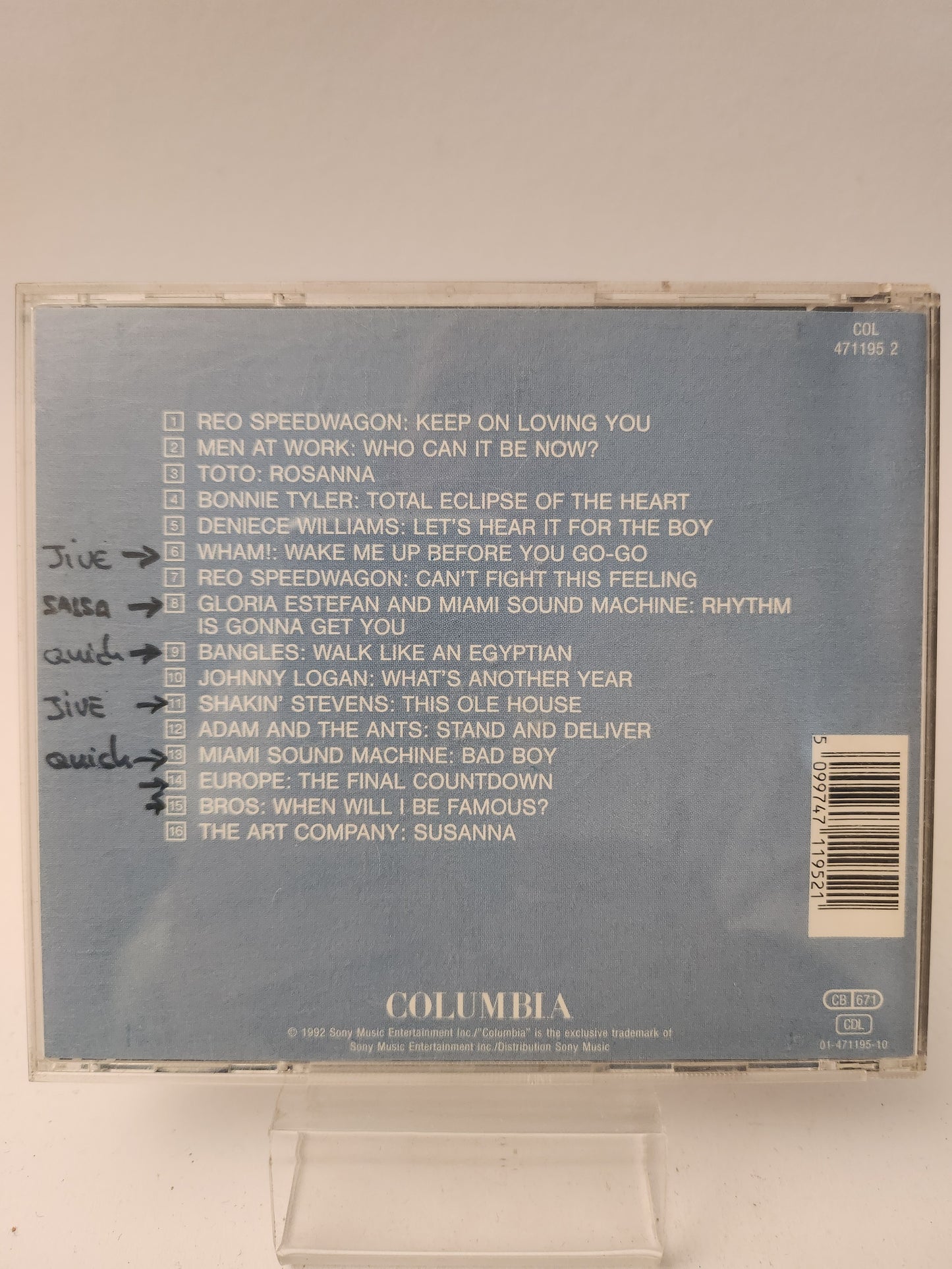 Hits of the '80's CD