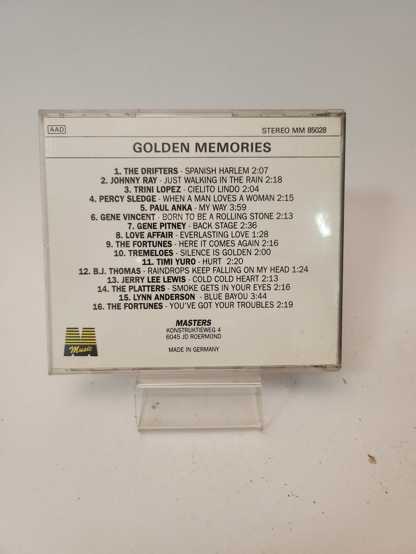 Golden Memories CD