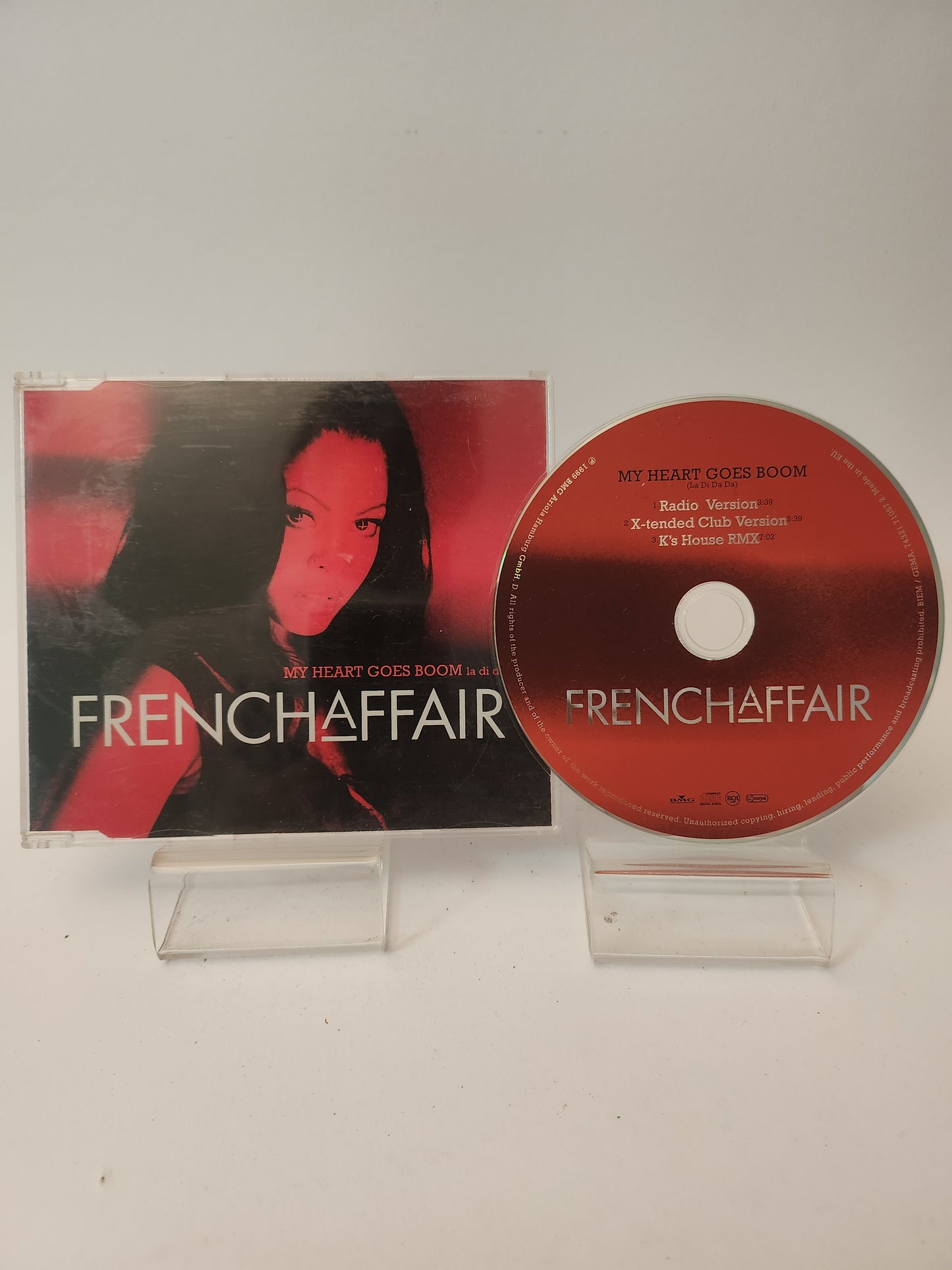 French Affair: My Heart goes Boom CD Single