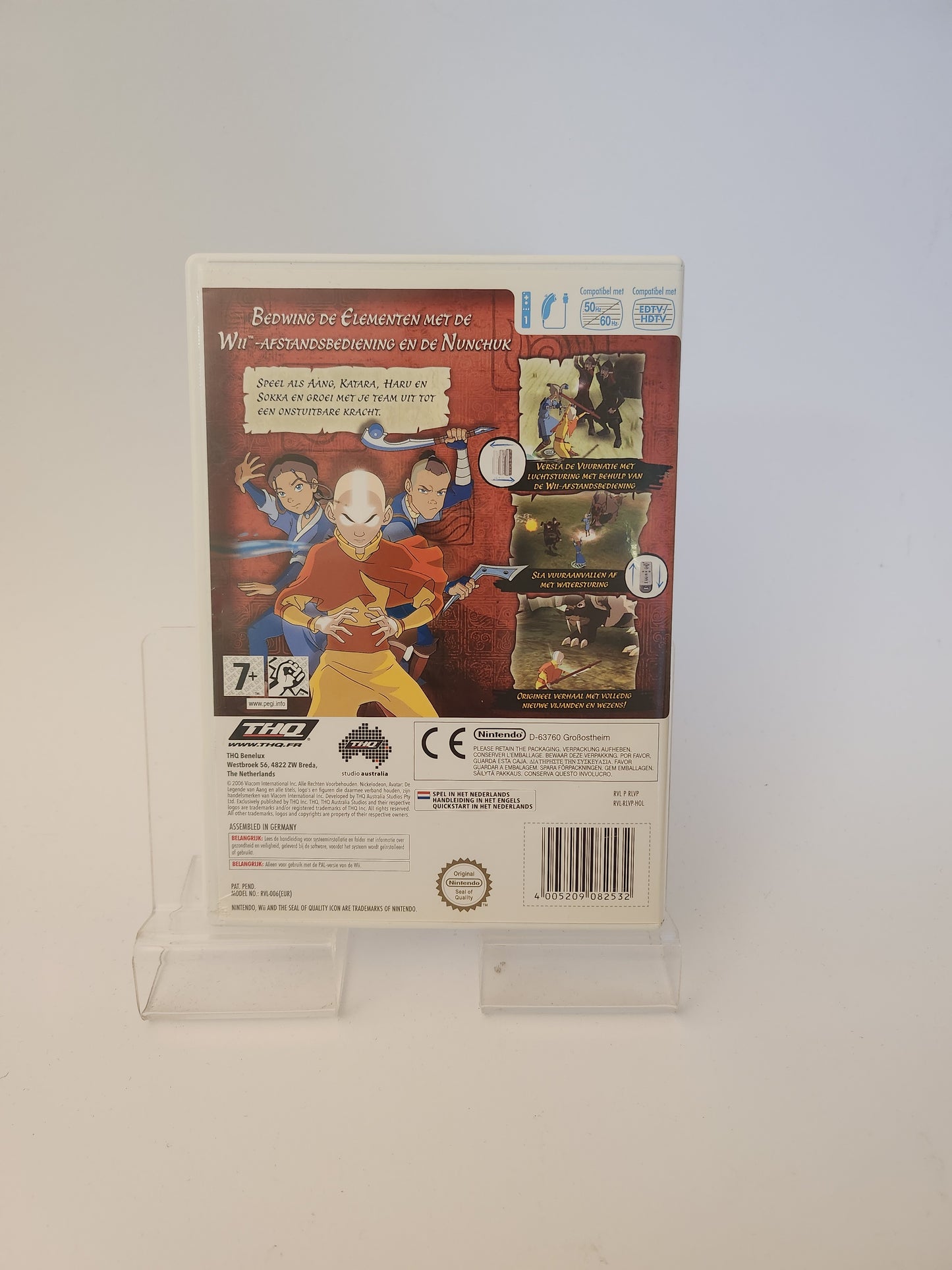 Avatar de Legende van Aang Nintendo Wii