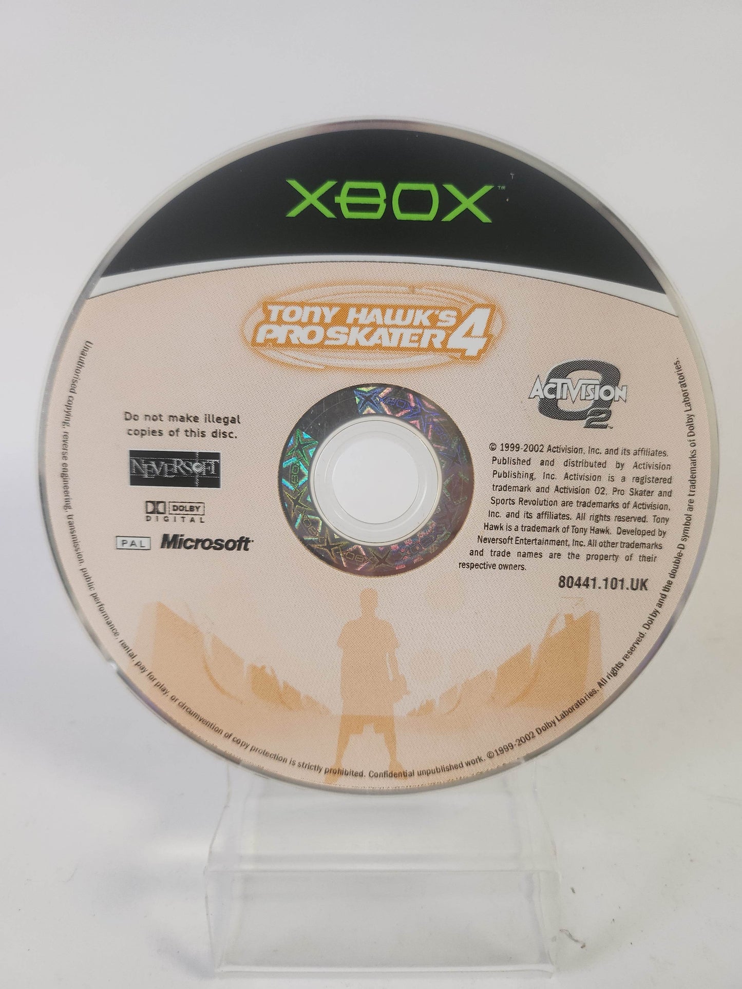Tony Hawk's Pro Skater 4 (Disc Only) Xbox Original - Feniks Gameshop