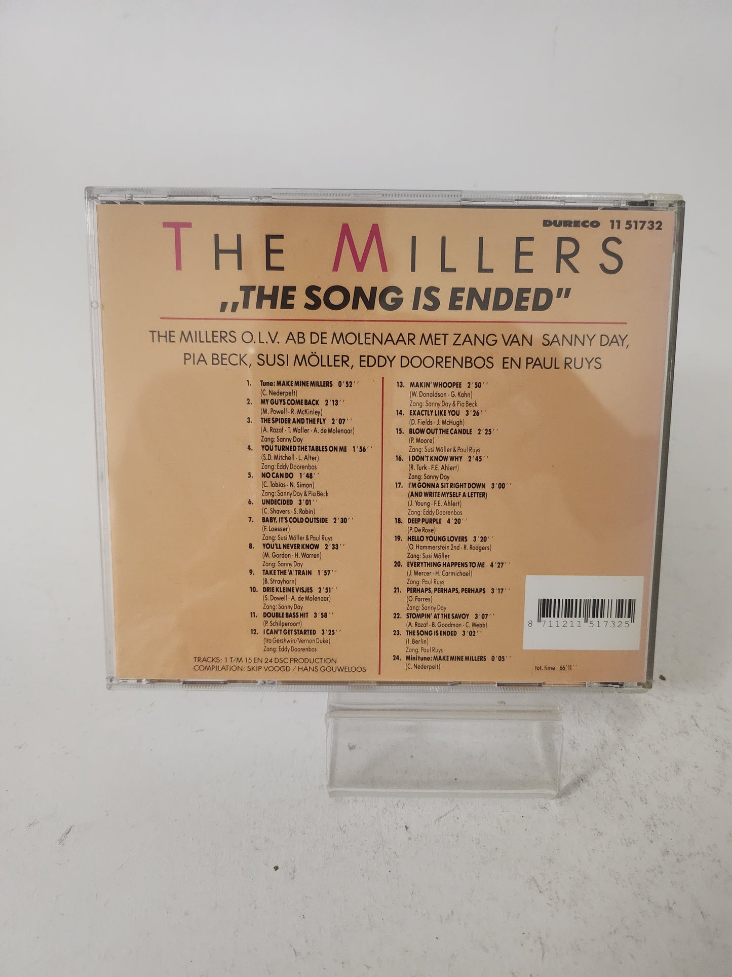 Millers: the Song is Ended CD