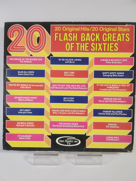 20 Original Hits "Flash Back Greats of the Sixties" LP Vinyl