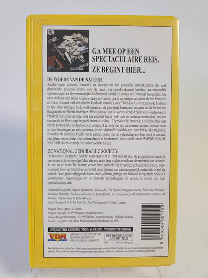 National Geographic: de Woede van de Natuur VHS - Feniks Gameshop
