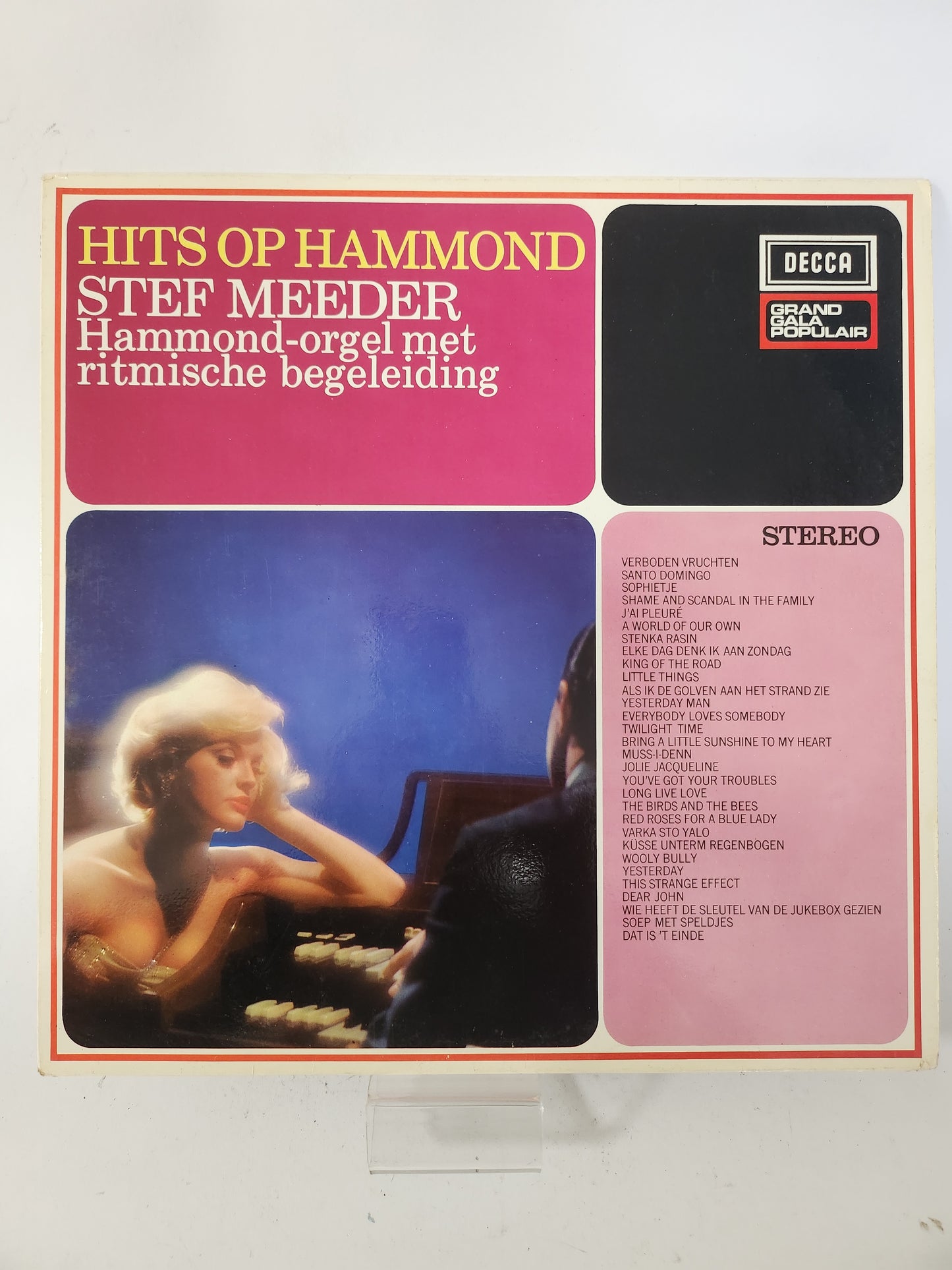 Hits op Hammond: Stef Meerder LP Vinyl