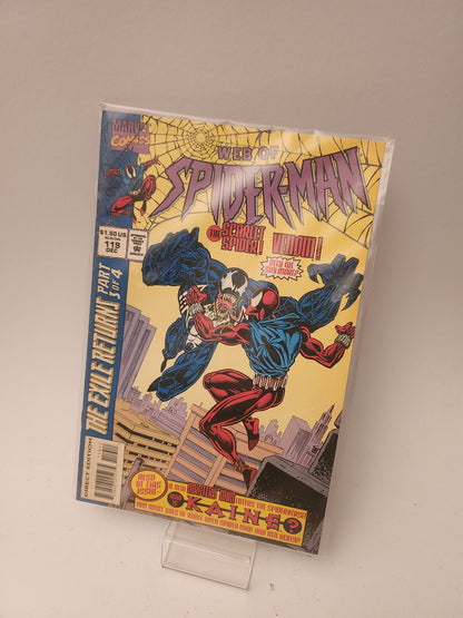 Web Of Spider-Man #119 NM 9.4 W Pgs Venom Scarlet Spider geseald Marvel Comics