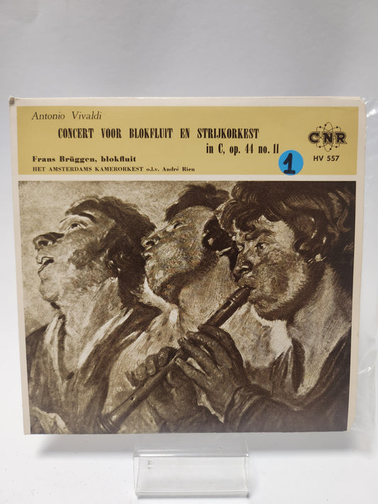 Antonio Vivaldi: Concert voor Blokfluit en Strijkorkest Single Vinyl