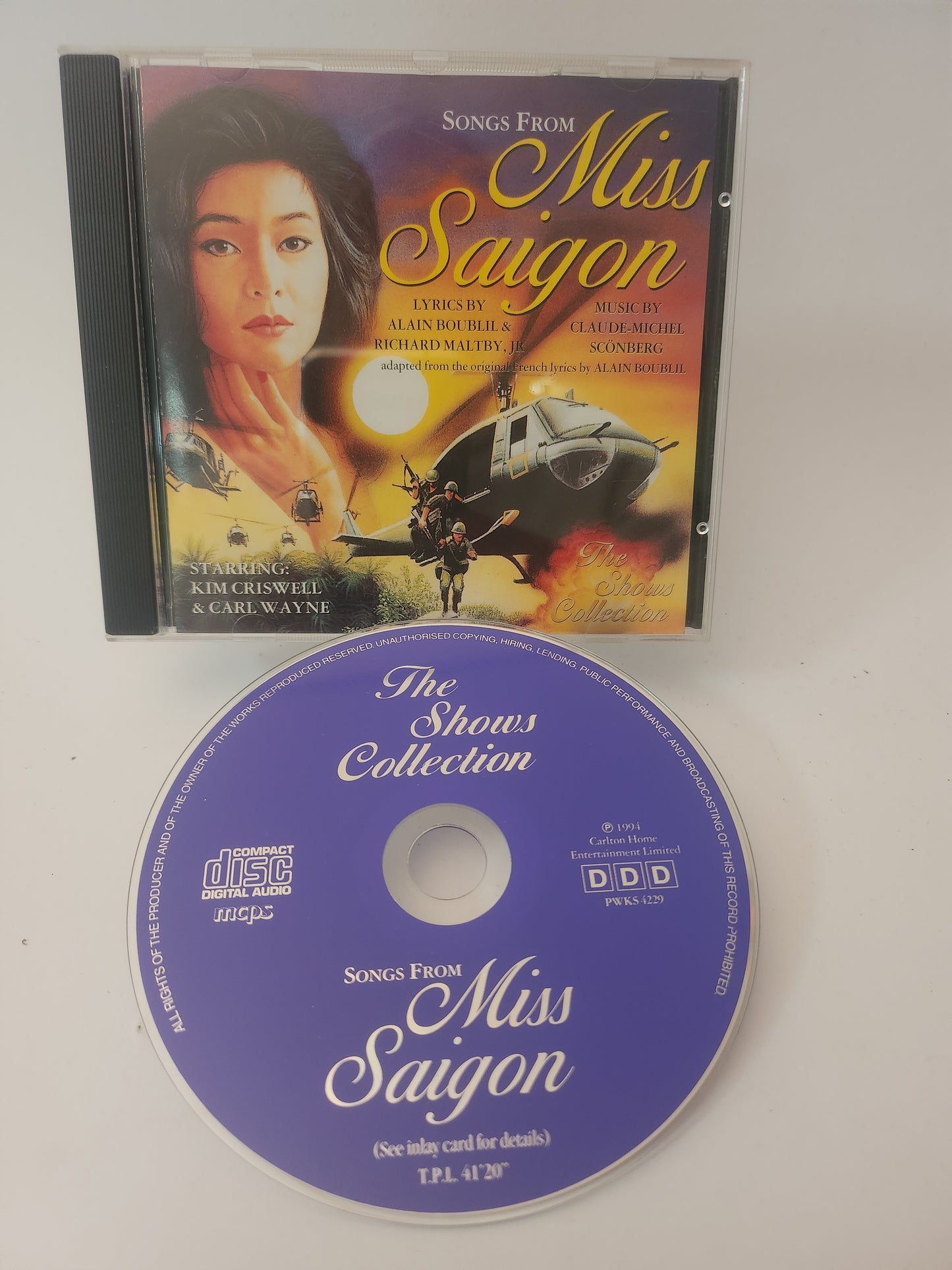 Shows Collection: Songs from Miss Saigon CD