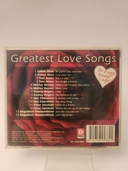 Greatest Love Songs for a very Special Lady CD