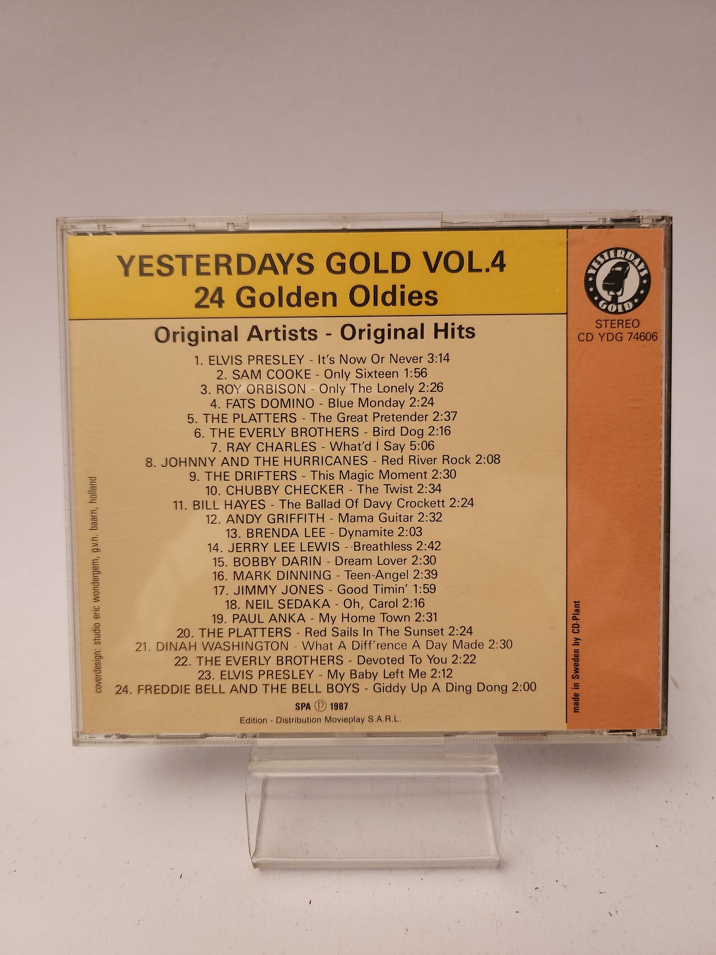 Yesterdays Gold Volume 4: 24 Golden Oldies CD